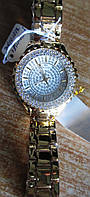 Шикарний позолочений годинник із фіанітами "Анталія"