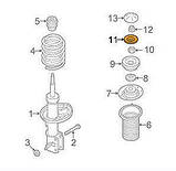 Шайба переднього амортизатора верхня Авео, фото 3