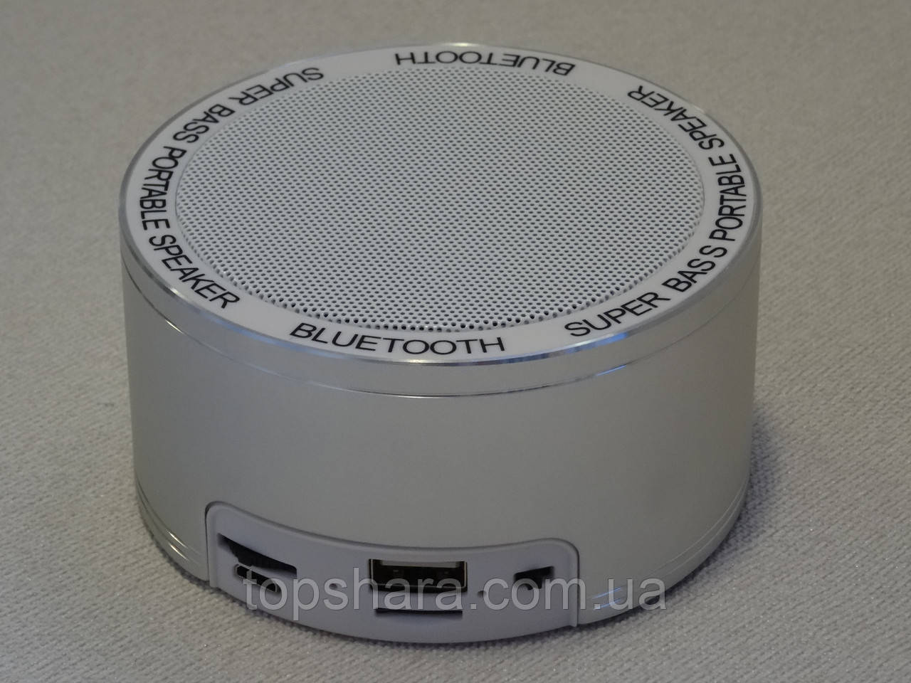 Колонка портативна Bluetooth Bo Speuker A-11, срібляста