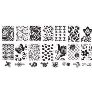 Трафарет для стемпінгу XY-L22