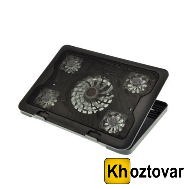 Охолоджувальна підставка для ноутбука Notebook Cooling Pad N137, фото 1