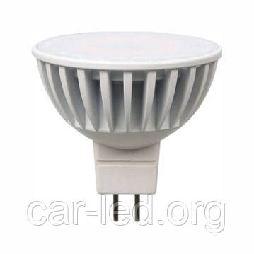 LED лампа MR16(GU5,3)  5W(420Lm) 4000К LR-12 Electrum  алюм. корп. 220VAC