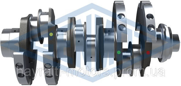 Колінвал кований 5410300201 MERCEDES BENZ OM 541 — OM 501 LA V6