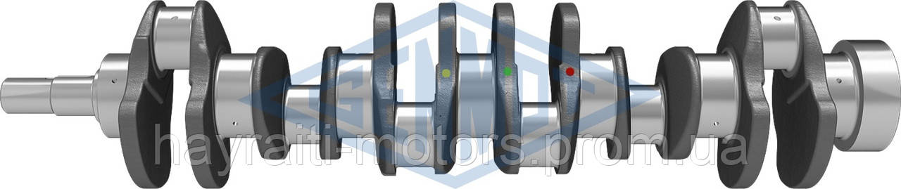 Колінвал кований 6222311100 KOMATSU S6D108