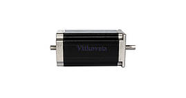 Кроковий двигун 23HS2430B 3.0 A 28 кг-см (вал на дві сторони), фото 3