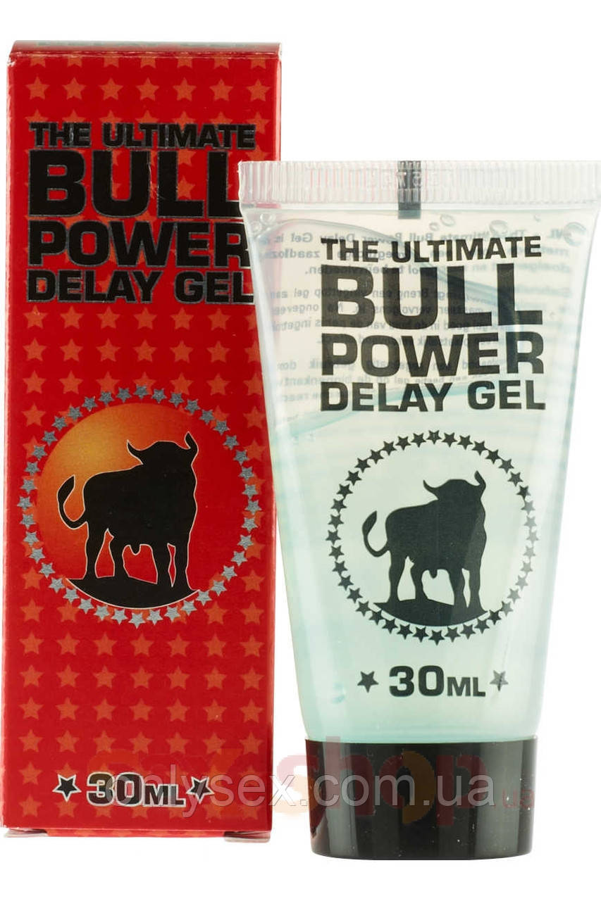 Гель для чоловіків Bull Power Delay Gel West, 30 ml