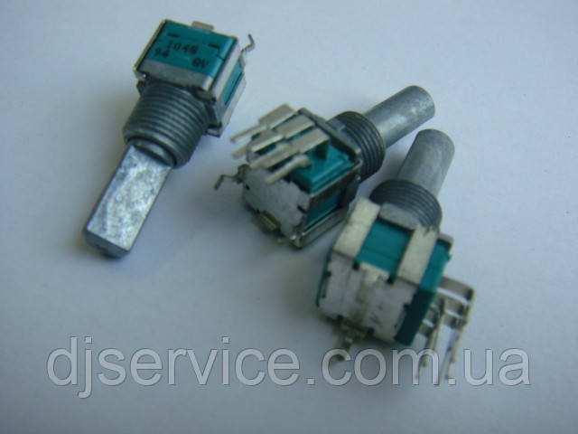 Потенціометр ALPS b104 (b100k) 20mm noMID для пультів