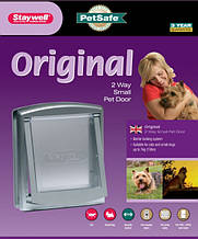 Дверцята PetSafe Staywell ОРИГІНАЛ для собак середніх порід Сірий, 35,2*29,4