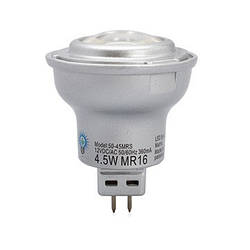 LED лампа MR16 (GU5.3) 4,5W (270 Lm) нейтрально-білий 4000K 12V AC/DC Viribright (Вирибрайт)
