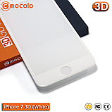 Захисне скло Mocolo iPhone 7 (White) 3D, фото 3