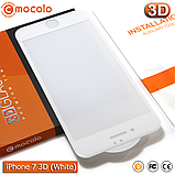 Захисне скло Mocolo iPhone 7 (White) 3D, фото 4