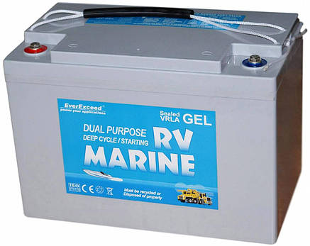 Акумулятор GEL EverExceed Marine D8G4DM (12В, 200аг), фото 2