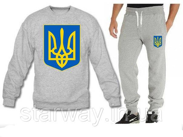 Спортивний трикотажний костюм Ukraine logo | Україна топ