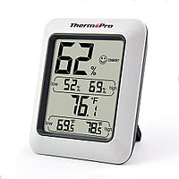 Термогігрометр ThermoPro TP-50 (температура від -50°C до 70°C; вологість від 10% до 99%)