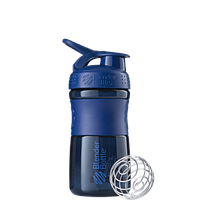 Шейкер Blender Bottle SportMixer MINI, 590 мл (темно-синій)