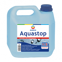 Ґрунтовка вологоізолятор Ескаро Аквастоп у каністрі по 3 літри концентрат 1:5