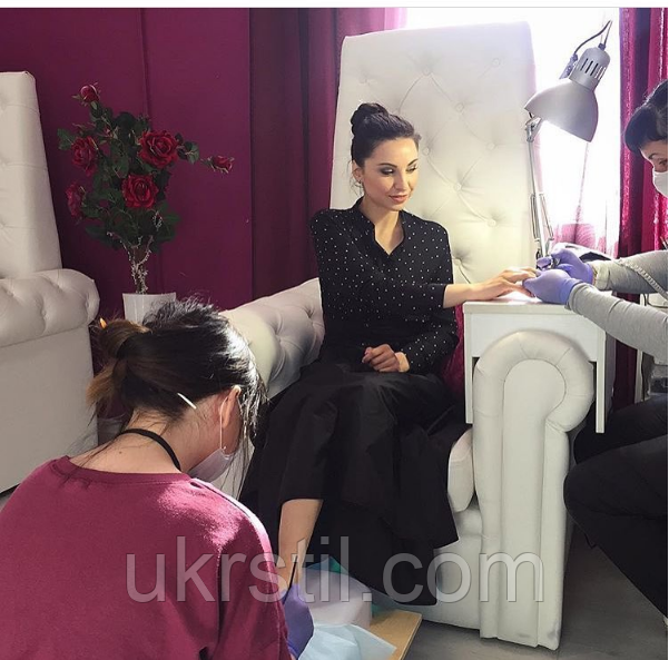 Крісло для педикюру Трон Queen, фото 1