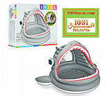 Дитячий надувний басейн Intex 57120 "Акула", розмір 201х198х109 див., фото 3