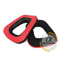 Амбушури для навушників Logitech G35 G930 G430 F450 чорн/черв