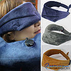 Маска для сну з ефектом пам'яті "Комфорт" + беруші, blue., фото 10