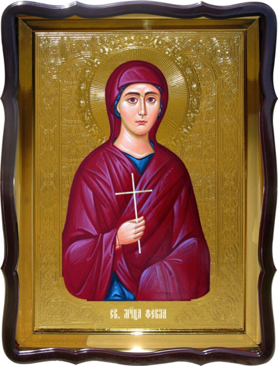 Православна ікона Святої Теклі для храму купити, фото 1