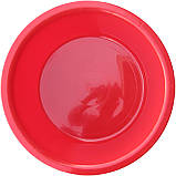 Таз пластиковий харчовий Рондо 25 літрів Ø 50 см h=19.5 см (Горизонт), фото 4