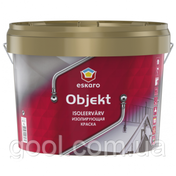Фарба посилена зносостійка Ескаро Об'єкт у відрах по 9 літрів