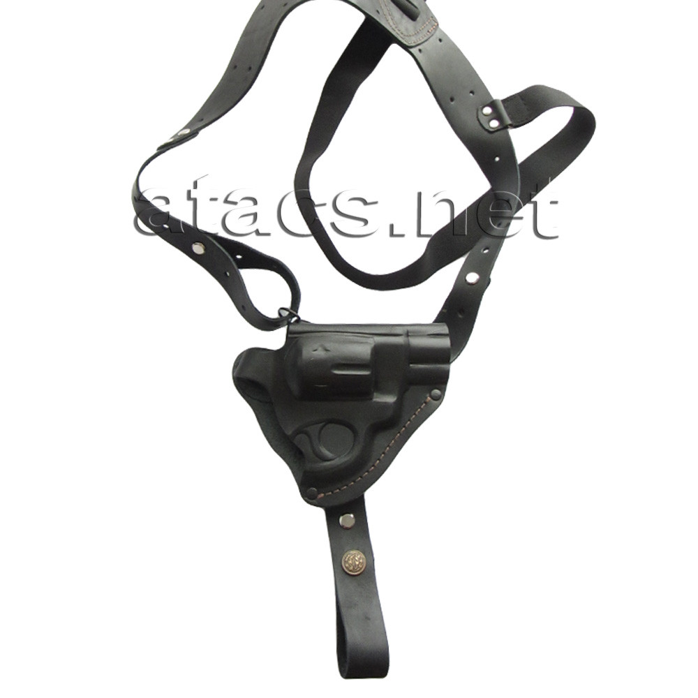 Кобура оперативна для револьвера, шкіряна формована