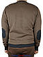 Молодіжний чоловічий светр NCS 15ORE3889 в коричневому кольорі, фото 2