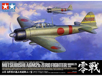 Mitsubishi A6M2b ZERO FIGHTER model 21 [ZEKE] 1/32 TAMIYA 60317