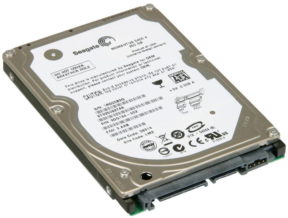 Винчестер 160GB Seagate SATA III, 7200rpm, 16MB, 2.5" - фото 2 - id-p562611609