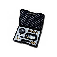 Тестер тиску в оливній системі з комплектом перехідників 10 шт.