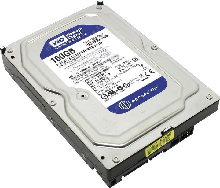 Винчестер 160GB Western Digital WD1600AAJS SATA II, 7200rpm, 8MB - фото 1 - id-p562621746