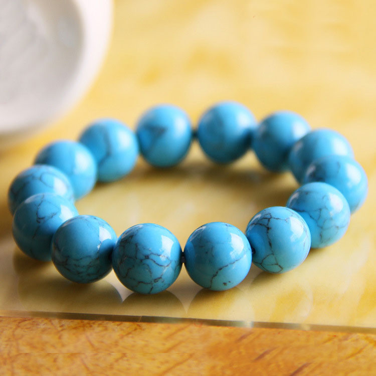 Браслет з натурального каменю Бірюза, фото 1