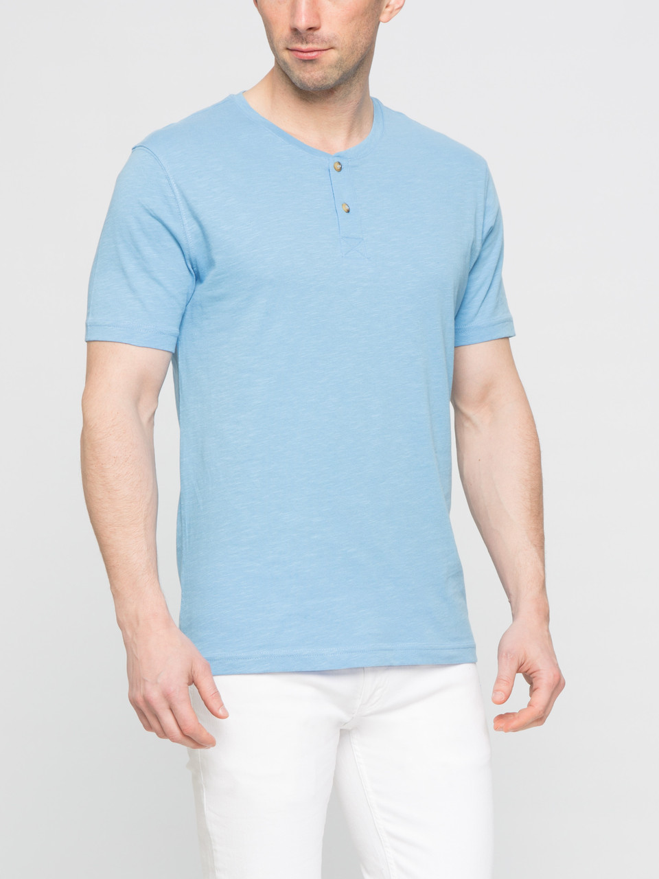 Чоловіча футболка LC Waikiki блакитного кольору