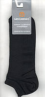 Носки мужские х/б с сеткой Мисюренко, М11В113П, 25 размер, короткие, чёрные, 02275