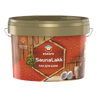 Лак для лазні та сауни Ескаро Сауна Лак у відрі по 0,95 літра