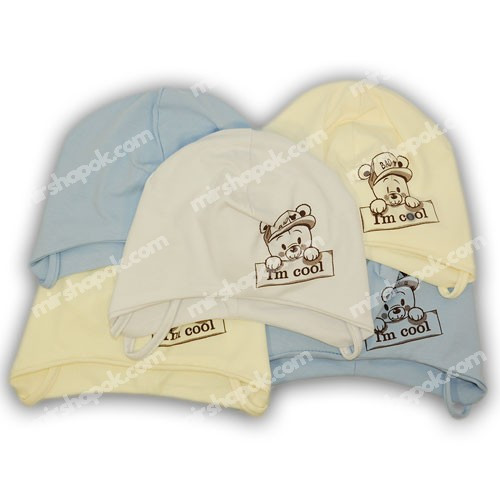 детские шапки из трикотажа