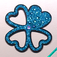 Шеврони на черевики термо Конюшина [Свій розмір і матеріали в асортименті]