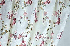 Тюль кисея "Ветви квітів"