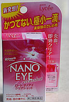 ЗНЯТО Rohto Nano Eye рожеві нанокапли, не випливають із очей, для зняття почервонінь, фото 6