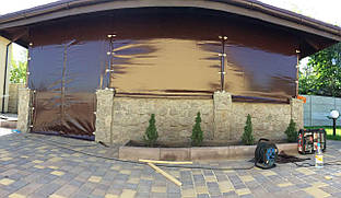 М'які вікна для готелів, пансіонатів, будинків відпочинку, гостьових будинків