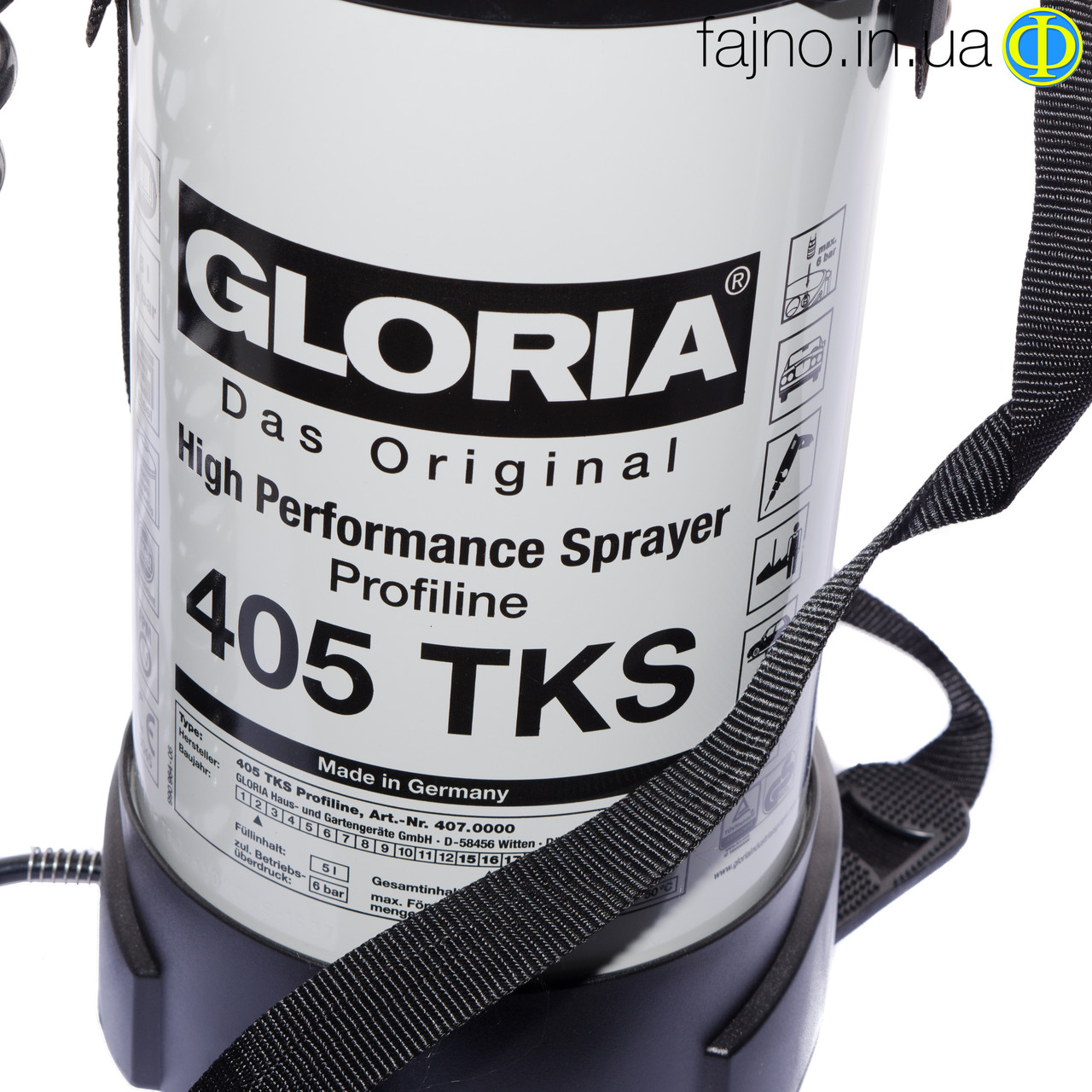 Маслоустойчивый опрыскиватель Gloria 405ТKS ( 5 л.) - фото 9 - id-p319614097