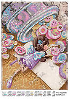 Схема для вишивання бісером А4 формату DANA "Фея гудзиків" 2277