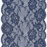 Мереживо стрейч 17 см кольорові