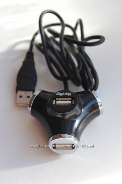 Перехідник USB на 4 гнізда