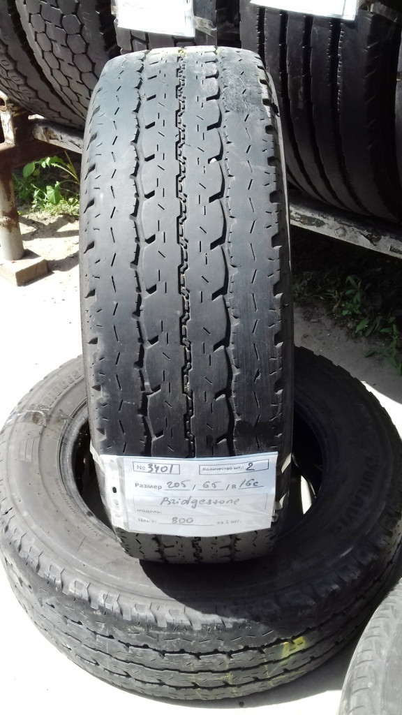 Шины б.у. 205.65.r16с Bridgestone Duravis Бриджстоун. Резина бу для микроавтобусов. Автошина усиленная. Цешка Шины б.у. 205.65.r16с Bridgestone Duravis Бриджстоун. Резина бу для микроавтобусов. Автошина усиленная. Цешка