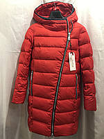Красная зимняя женская куртка Snowimage ,S/42,M/44, SIСB-P301/1063