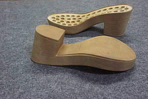 Подошва для обуви женская C 552 бежева р.41, фото 3