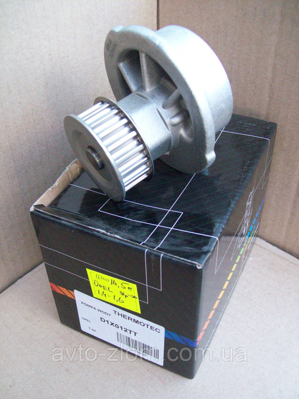 Водяний насос (помпа) Opel Astra, Vectra, Corsa 1,4-1,6 91р —. , фото 1